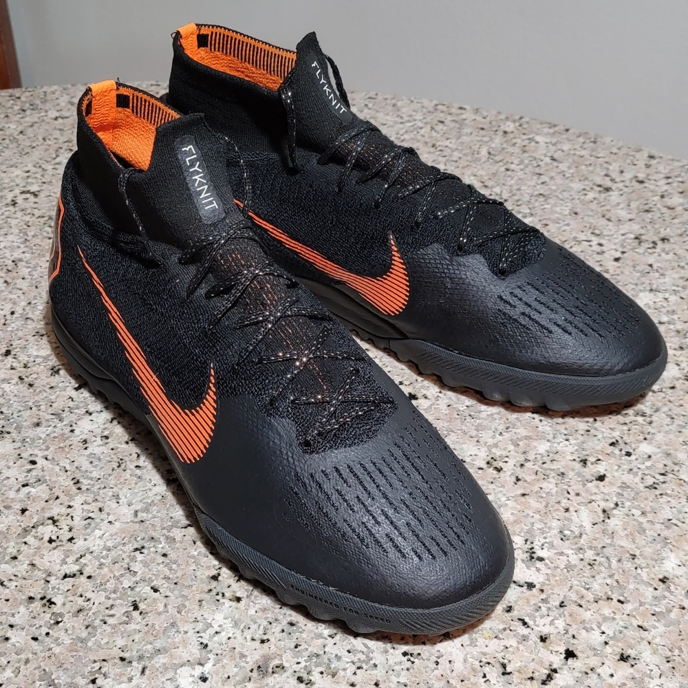 NIKE MERCURIAL VAPOR SUPERFLY ELITE TURF SIZE 11